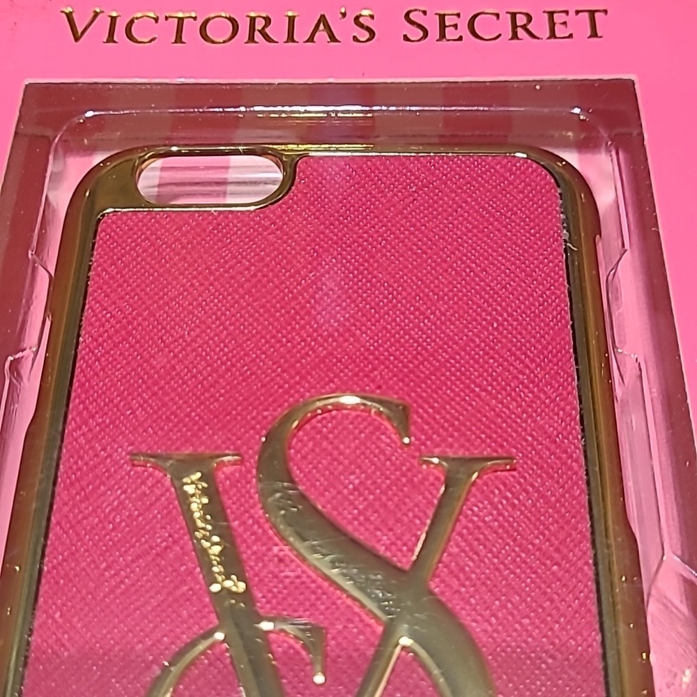 VICTORIA SECRET GOLD LOGO IPHONE 6 CASE - Picture 3 of 8